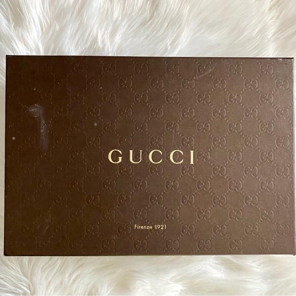 ‼️DROP‼️ GUCCI Black Booties Suede tassel fringe & Gold embellished zipper boots - Picture 15 of 15